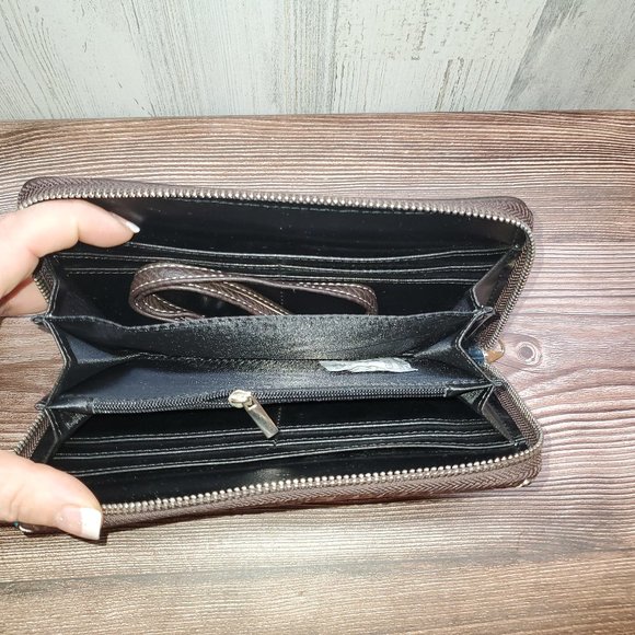 🛑🚨SOLD🚨🛑💞Turquoise bling conceal carry purse/wallet - Picture 11 of 11